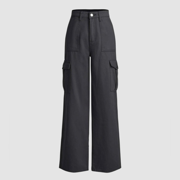 Denim - CIDER black Cargo jeans